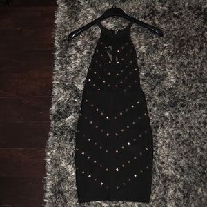 NWT studded Bebe bodycon dress